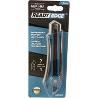Couteau professionnel de 18 mm, Acier inoxydable, Robuste, Prise en Caoutchouc Equipex
