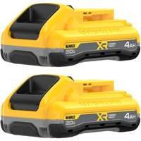 MAX* XR POWERPACK Batteries, Lithium-Ion, 20 V, 4 Ah Equipex