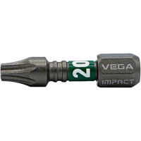 Impactech&reg; Insert Bit, Torx&reg; Tamper, T-20, 1/4" Drive Equipex