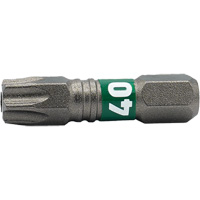 Impactech&reg; Insert Bit, Torx&reg; Tamper, T-40, 1/4" Drive Equipex