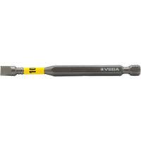 Embout pour outils &eacute;lectriques Impactech, Fente, Embout 10F-12R, Prise 1/4", Longueur 3-1/2" Equipex