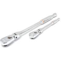 1/4" & 3/8" Drive 90-Tooth Teardrop Ratchet Set Equipex