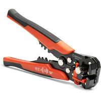 Self-Adjusting Wire Stripper & Cutter, 8" L, 10-24 AWG Equipex