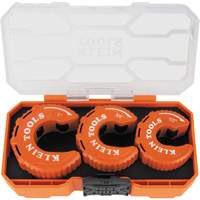 3-Piece C-Style Copper Tubing Cutter Set, 1/2"/3/4"/1" Capacity Equipex