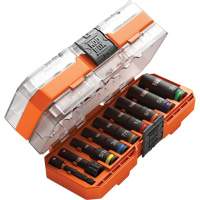 Jeu de douilles KNECT, 9 Mcx, Chocs, Prise de 3/8", Profond Equipex