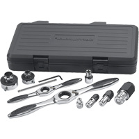 Ratcheting Tap & Die Accessory Set, 11 Pieces Equipex
