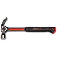 Curve Claw Hammer, 20 oz., Solid Steel Handle, 14-73/100" L Equipex