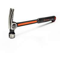 Smooth-Face Framing Hammer, 22 oz., Solid Steel Handle, 16" L Equipex