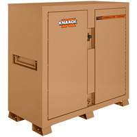 Armoire de chantier mod&egrave;le 112 avec cadenas, Acier, 54,9 pi³, Havane Equipex