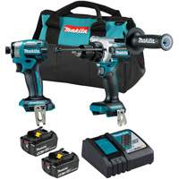 LXT Brushless Cordless Impact Driver & Hammer Drill/Driver Combo Kit, Lithium-Ion, 18 V Equipex