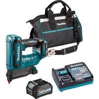40Vmax XGT Brushless 1-3/8" 23 ga Pin Nailer Kit, 40 V, Lithium-Ion Equipex