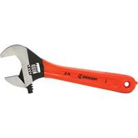 Adjustable Wrench, 6" L, 0.937" Max Width, Black Oxide Equipex