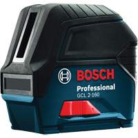 Niveau laser &agrave; lignes crois&eacute;es auto-nivelant avec points daplomb Equipex