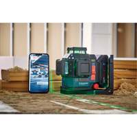 360 Connected Green-Beam Three-Plane Leveling and Alignment Laser Equipex