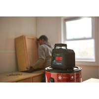 Green-Beam Self-Leveling 360° Cross-Line Laser Equipex