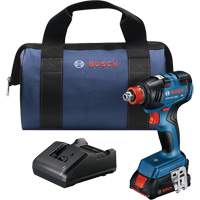 Ensemble visseuse/cl&eacute; &agrave; chocs 2-en-1 pour embouts et douilles, 1/2", 1800 lb-po Couple max., 18 V, Lithium-ion Equipex