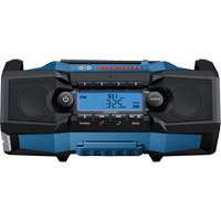 Compact Jobsite Radio with Bluetooth&reg; 5.0, Lithium-Ion, 18 V Equipex