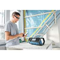 Compact Jobsite Radio with Bluetooth&reg; 5.0, Lithium-Ion, 18 V Equipex