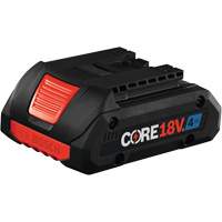 CORE18V&reg; Advanced Power Battery, Lithium-Ion, 18 V, 4 A Equipex