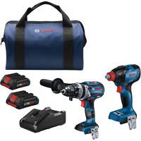 2-Tool Combo Kit, Lithium-Ion, 18 V Equipex