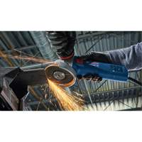Ergonomic Angle Grinder, 4-1/2", 120 V, 10 A, 11000 RPM Equipex
