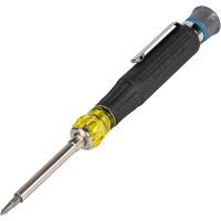 Tournevis multi-embouts de pr&eacute;cision polyvalent de poche 13-en-1, 6-1/2" lo, Prise Coussin&eacute;e Equipex