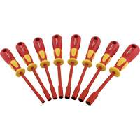 Metric Insulated Nut Driver Set, 1000 V, 8 Pcs Equipex