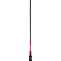 Porte-embout verrouillable SHOCKWAVE pour outil &agrave; percussion, Diam&egrave;tre max. de 1/4", Longeur de 12" Equipex