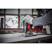 Professional Variable Speed Cordless Jigsaw (Tool Only), 18 V, Lithium-Ion, 0-3500 SPM, 1-1/32" Stroke Length Equipex