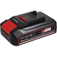 Power X-Change Battery, Lithium-Ion, 18 V, 2.5 Ah Equipex