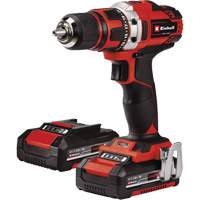 Ensemble perceuse sans fil, Lithium-ion, 18 V, Mandrin 1/2", Couple 354 lb-po Equipex