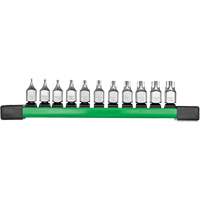 Jeu de douilles &agrave; embouts &agrave; profil bas, Torx, Prise 1/4", 11 mr Equipex