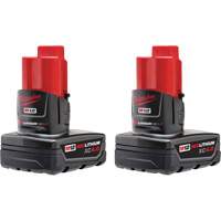 Batteries M12 REDLITHIUM XC 4.0, Lithium-ion, 12 V, 4 Ah Equipex