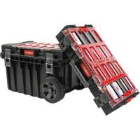 2-Piece Arx&reg; Rolling Tool Chest Set, 23-4/5" x 16" x 20-3/5", Black Equipex