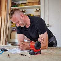 Haut-parleur Bluetooth sans fil TC-SR 18 Li BT (outil seulement), Lithium-ion, 18 V Equipex
