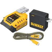 Trousse de recharge USB MAX*/FLEXVOLT 5 A, 20 V, Lithium-ion Equipex