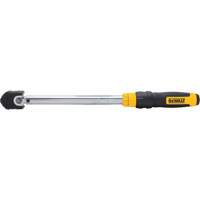Micrometer Torque Wrench, Click, 3/8" Square Drive, 20 - 100 ft-lbs./27.11-135. 58 N.m Equipex