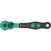 A Zyklop Comfort Ratchet with Reversing Lever, 1/4" Drive, Ergonomic Handle Equipex