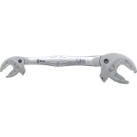 Joker S/L Self-Setting Double Open-End Spanner, 7/16" x 3/4", Plain Equipex