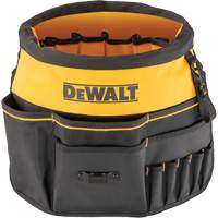 Bucket Tool Organizer, 19-3/4" L x 2" W x 19-5/8" H, Black/Yellow Equipex