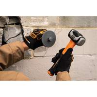 Drilling Hammer, 48 oz., Fibreglass Handle, 11-3/10" L Equipex