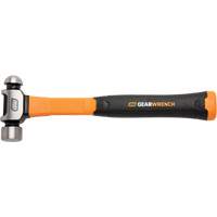 Ball Pein Hammer, 16 oz. Head Weight, Plain/Polished Face, Fibreglass Handle Equipex