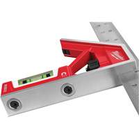 Magnetic Combination Square, 12" L, Stainless Steel, Plain Equipex