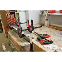 Serre-joints de table &agrave; une main (2 pi&egrave;ces), 6" (152,4 mm) Equipex