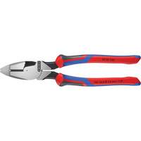 Pince pour monteurs de lignes &agrave; levier d&eacute;multipli&eacute;, t&ecirc;te type Nouvelle-Angleterre avec poign&eacute;e KNIPEXTEND Equipex