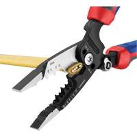 Forged Wire Stripper with KNIPEXTEND Handle, 8" L, 10 - 20 AWG Equipex