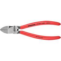 Diagonal Pliers for Flush Cutting Plastics, 6-1/4" L Equipex