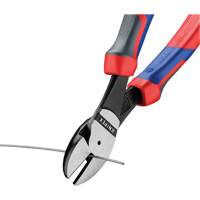 High Leverage Diagonal Cutters with KNIPEXTEND Handle, 8" L Equipex