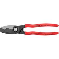 Cable Shears with Twin Cutting Edges, 8" Equipex