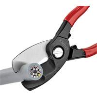 Cable Shears with Twin Cutting Edges, 8" Equipex
